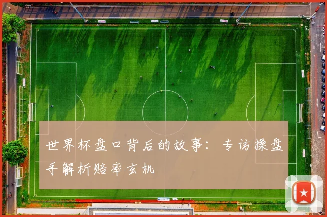 世界杯盘口背后的故事:专访操盘手解析赔率玄机