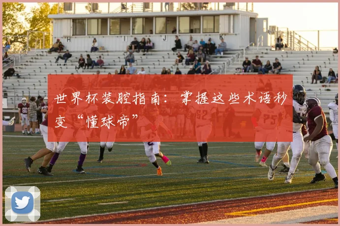 世界杯装腔指南:掌握这些术语秒变“懂球帝”