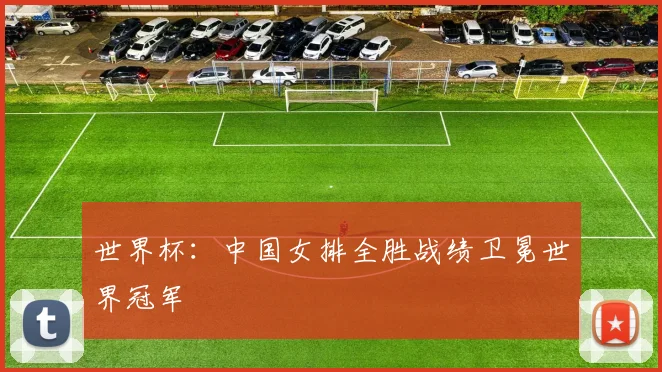 世界杯：中国女排全胜战绩卫冕世界冠军